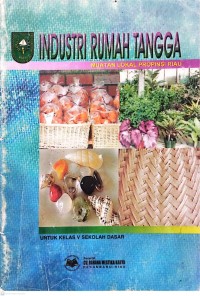 Image of Industri Rumah Tangga Muatan Lokal Provinsi Riau