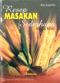 Image of Resep Masakan Sederhana Masa Kini